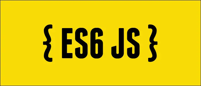 javascript ES6