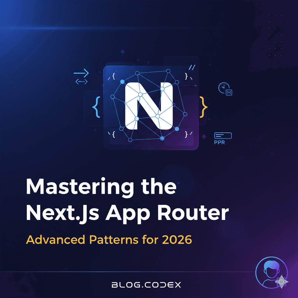 Mastering the Next.js App Router: Advanced Patterns for 2026