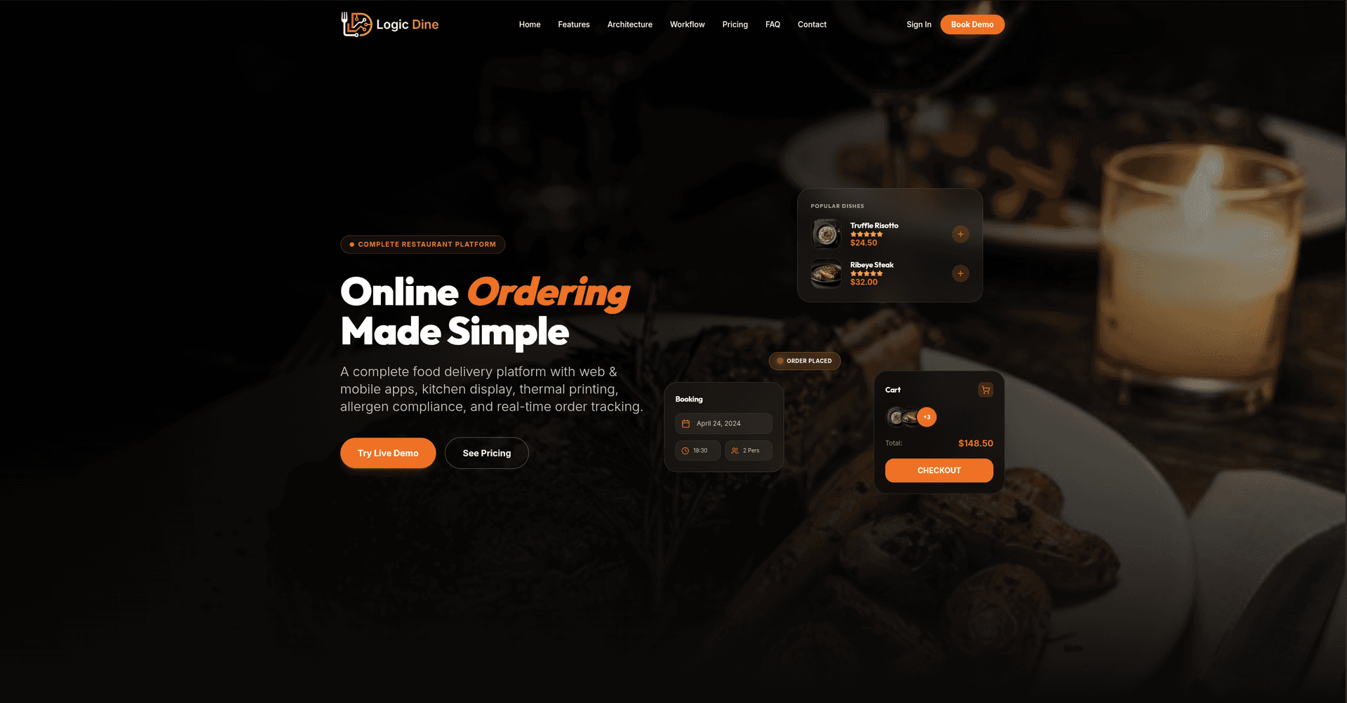 Logic Dine - Premium Restaurant Management